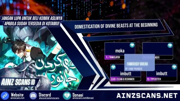 Komik Domestication of Divine Beasts at the Beginning Chapter 46 gambar nomor 1