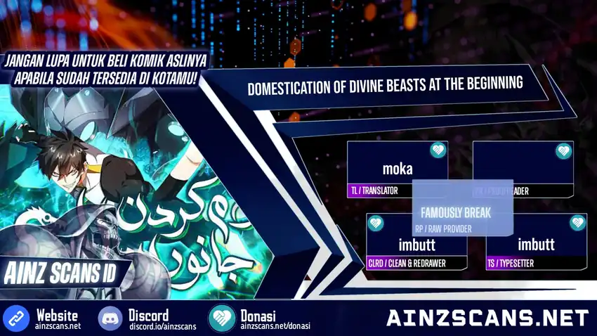 Komik Domestication of Divine Beasts at the Beginning Chapter 47 gambar nomor 1