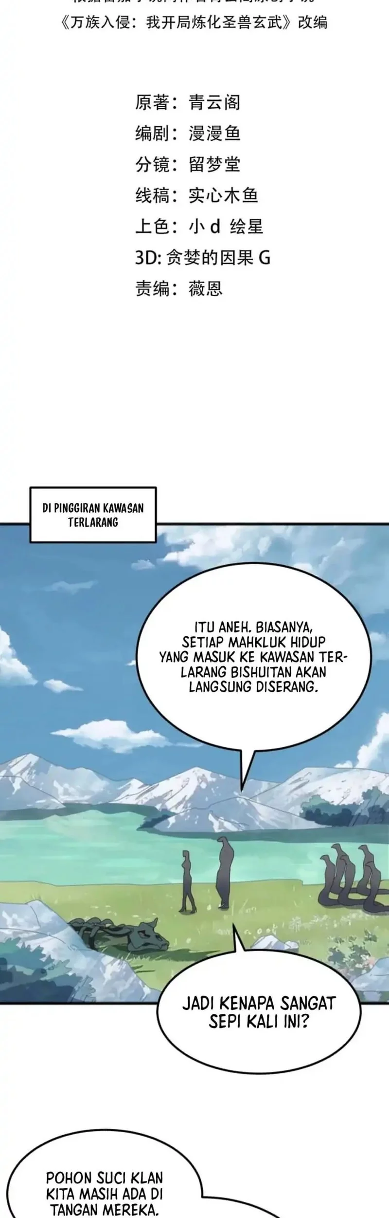 Manhua Domestication of Divine Beasts at the Beginning Chapter 41 gambar nomor 2