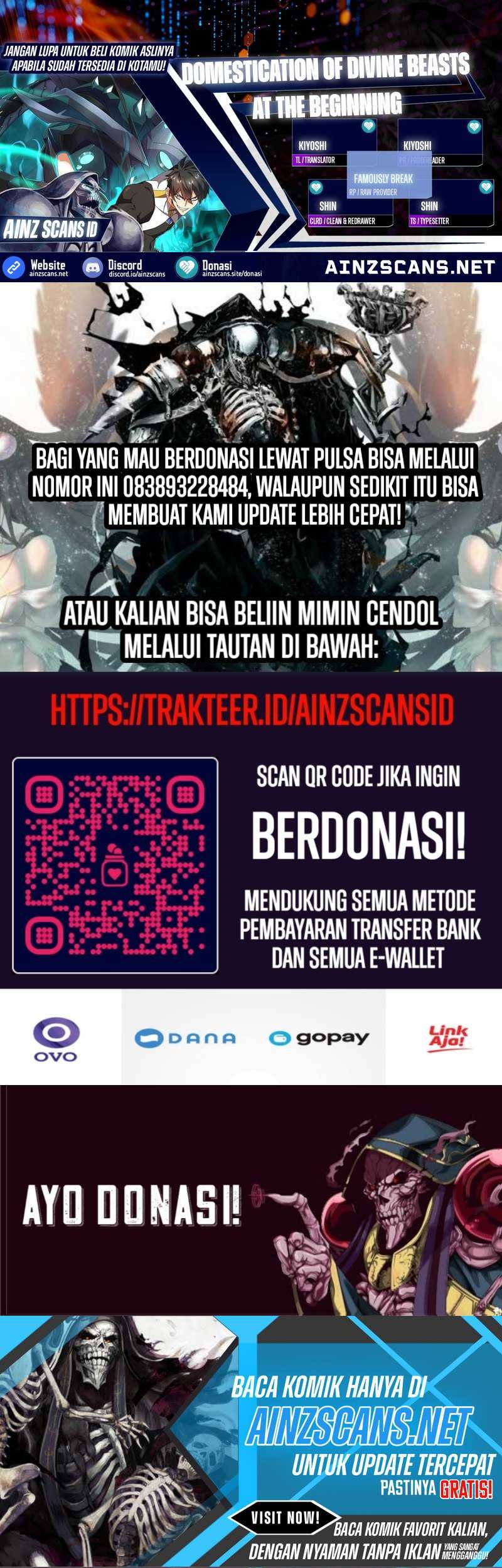 Komik Domestication of Divine Beasts at the Beginning Chapter 9 gambar nomor 1