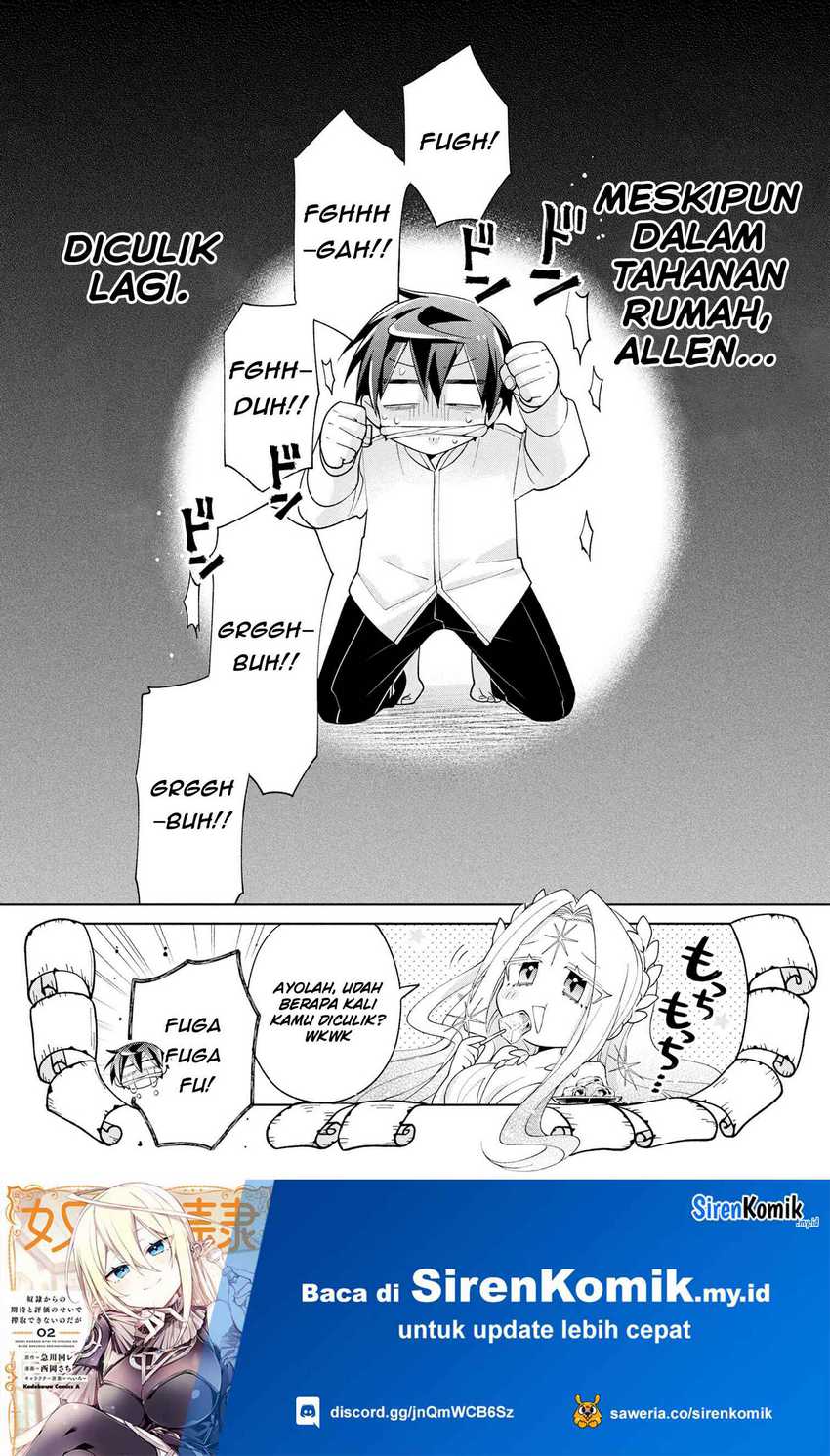 Dorei kara no Kitai to Hyouka no sei de Sakushu dekinai no daga Chapter 14 Gambar 31