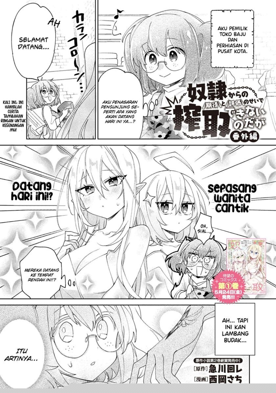 Manga Dorei kara no Kitai to Hyouka no sei de Sakushu dekinai no daga Chapter 8.5 gambar nomor 2