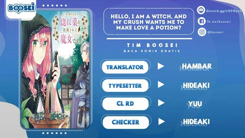 Komik Doumo, Suki na Hito ni Horegusuri wo Irai sareta Majo desu. Chapter 6 gambar nomor 1