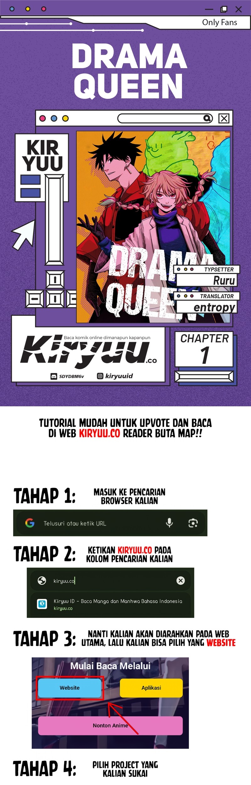 Komik Drama Queen Chapter 1 gambar nomor 1