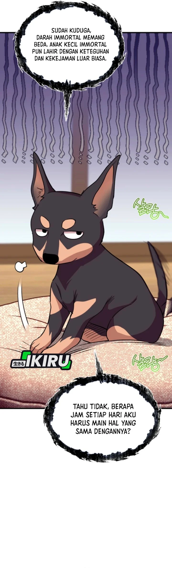 Even the Supreme One Has Never Been a Dad Before Chapter 15 Gambar 64