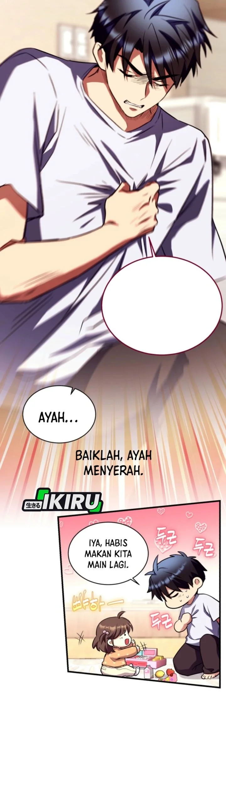 Even the Supreme One Has Never Been a Dad Before Chapter 15 Gambar 78