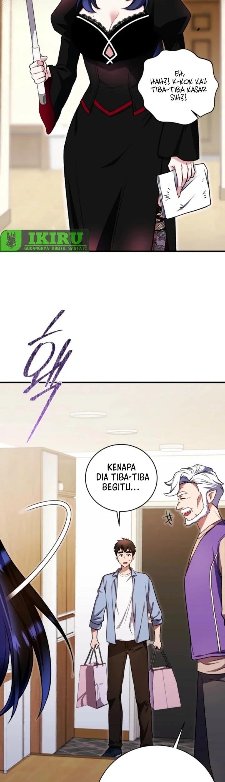 Even the Supreme One Has Never Been a Dad Before Chapter 17 Gambar 58