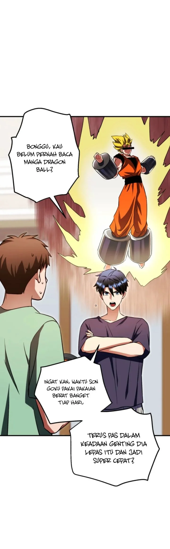 Even the Supreme One Has Never Been a Dad Before Chapter 18 Gambar 38