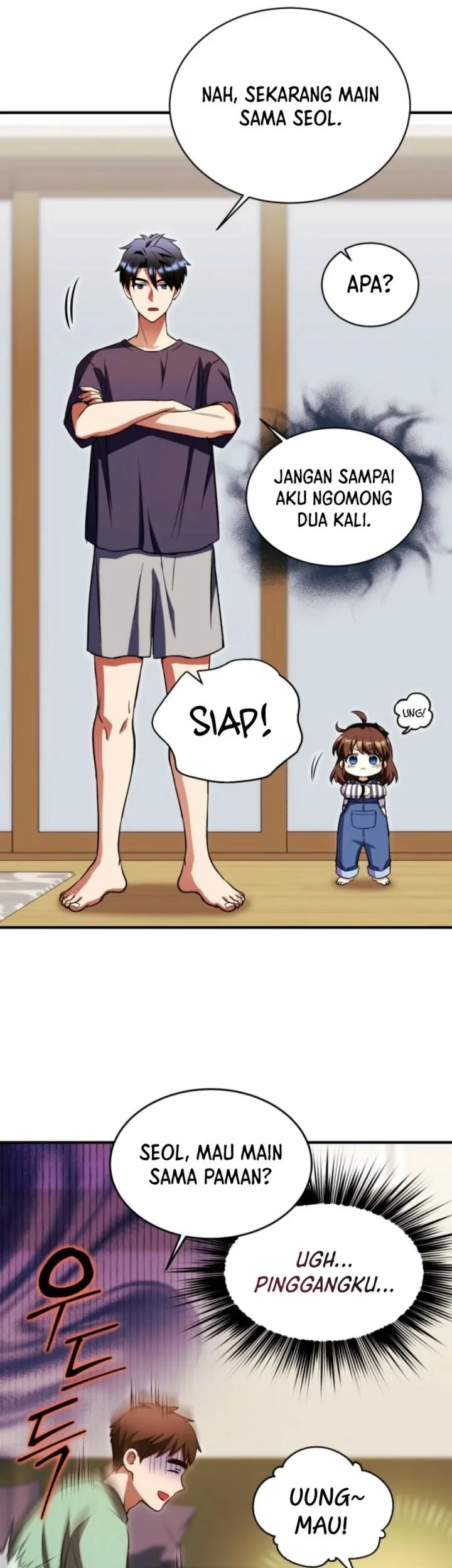 Even the Supreme One Has Never Been a Dad Before Chapter 18 Gambar 43