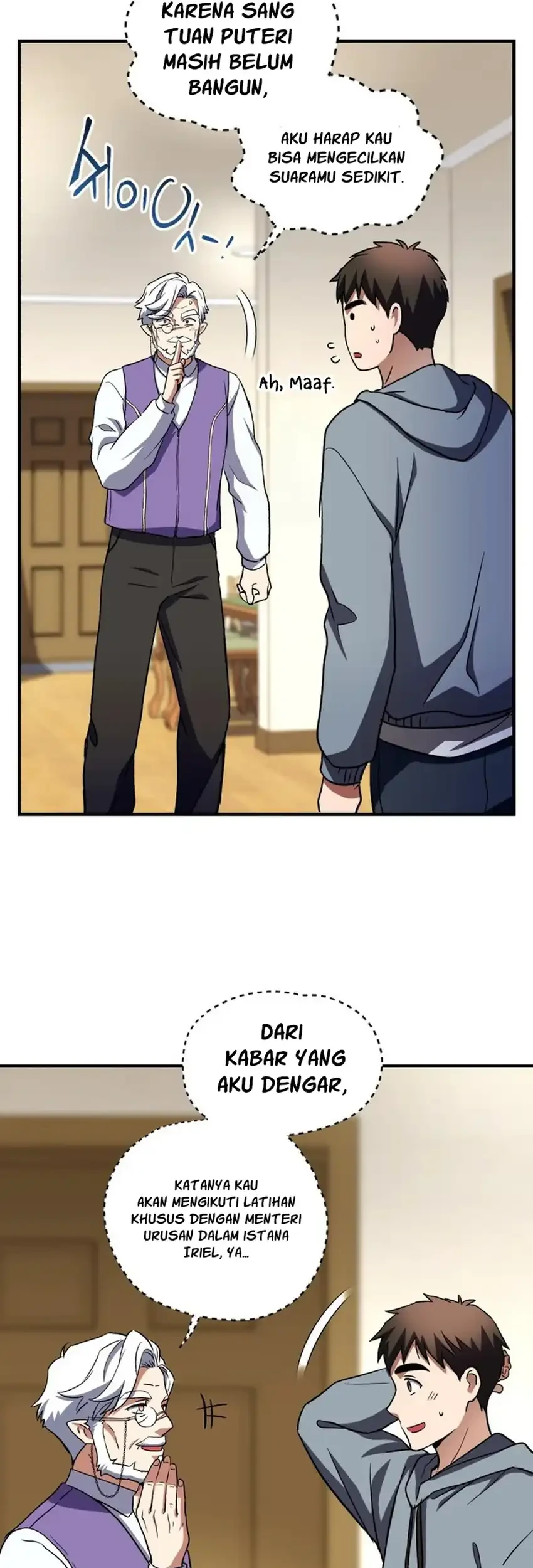 Even the Supreme One Has Never Been a Dad Before Chapter 22 Gambar 3