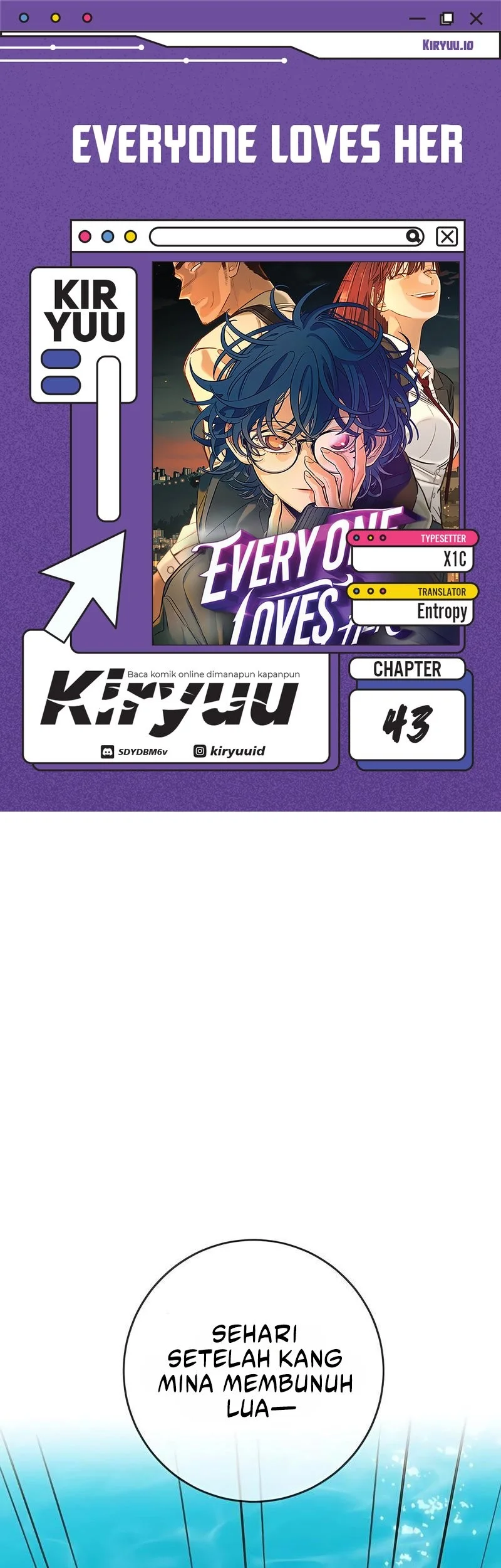 Komik Everyone Loves Her Chapter 43 gambar nomor 1