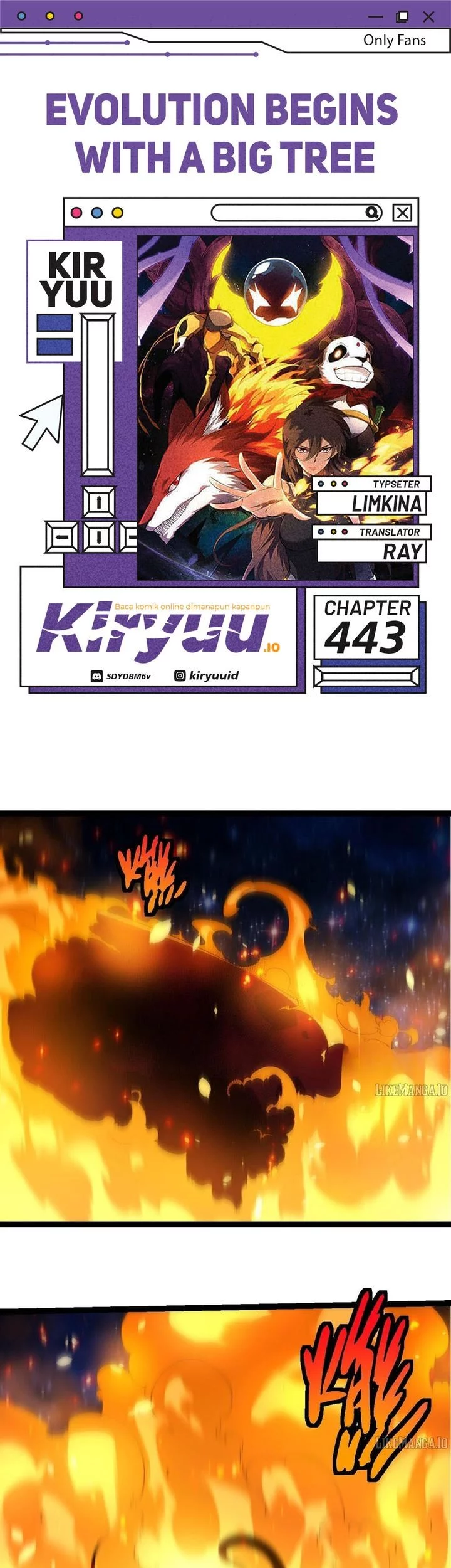 Komik Evolution Begins With A Big Tree Chapter 443 gambar nomor 1