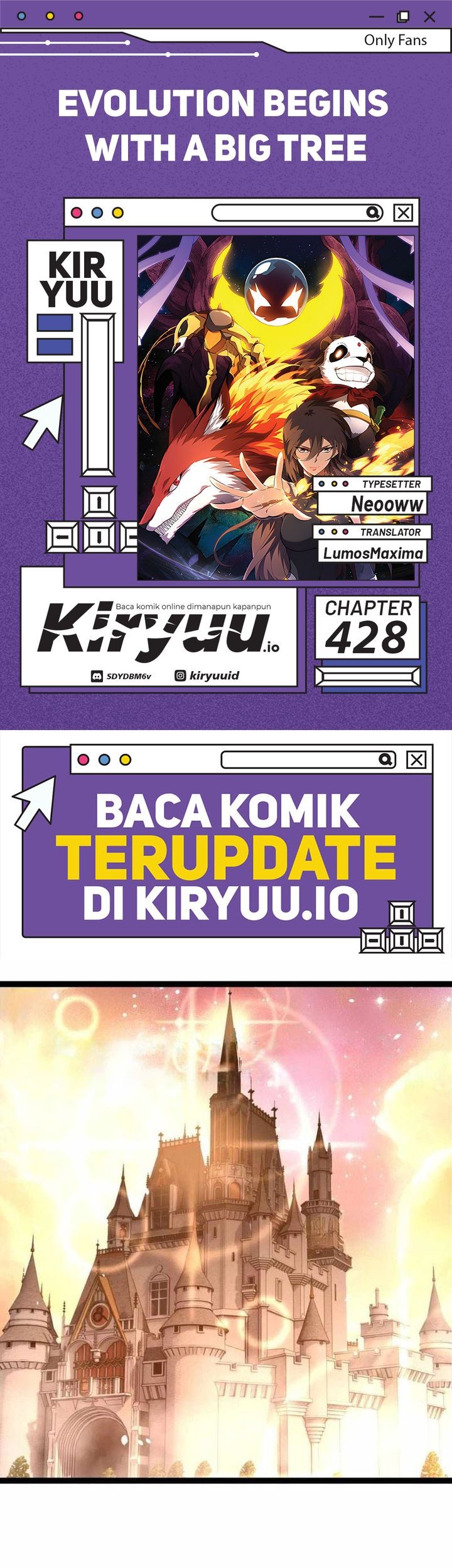 Komik Evolution Begins With A Big Tree Chapter 428 gambar nomor 1
