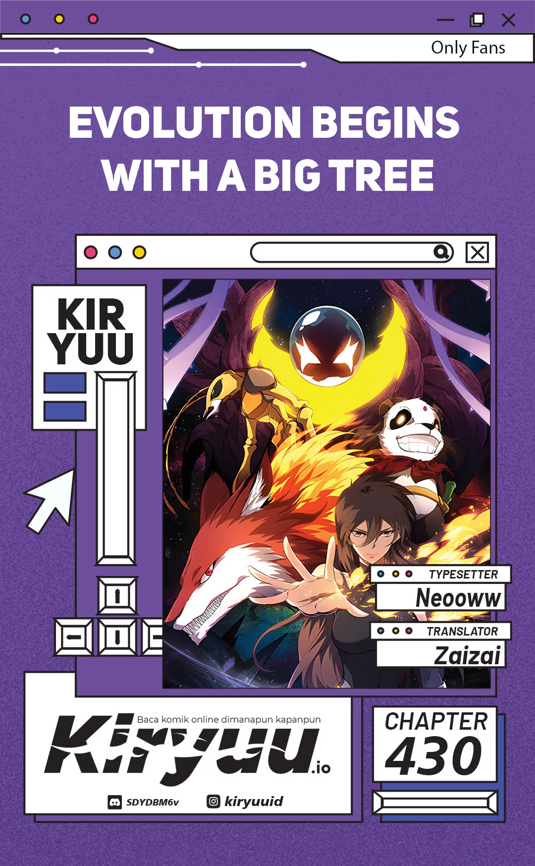 Komik Evolution Begins With A Big Tree Chapter 430 gambar nomor 1