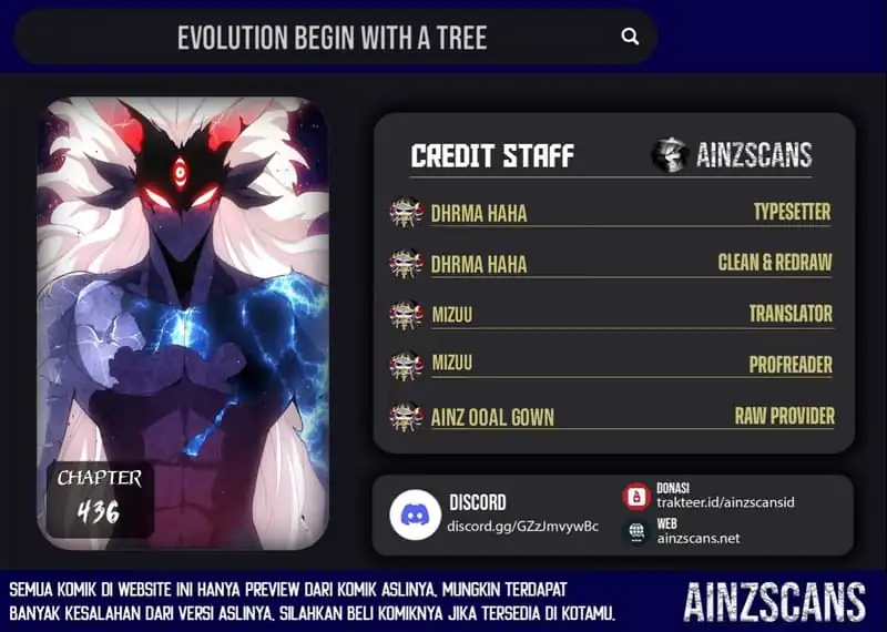 Komik Evolution Begins With A Big Tree Chapter 436 gambar nomor 1