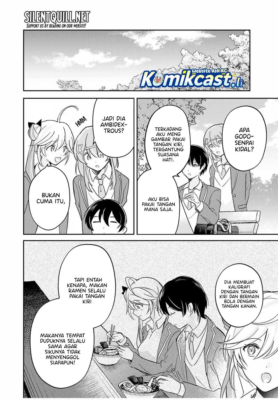 Eiyuu to Majo no Tensei Rabu Kome Chapter 21 Gambar 4