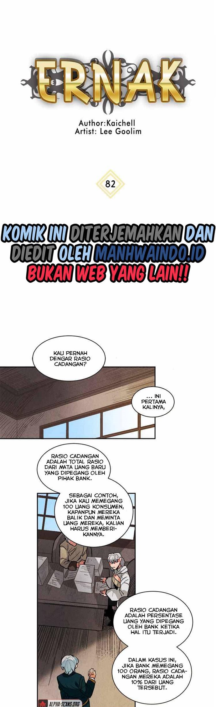 Manhwa Ernak Chapter 82 gambar nomor 2