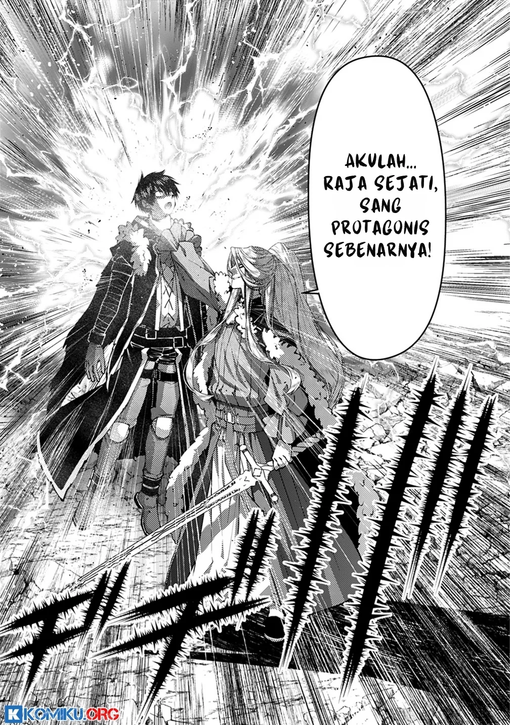 Fukushuu o Koinegau Saikyou Yuusha wa, Yami no Chikara de Senmetsu Musou Suru Chapter 122 Gambar 18