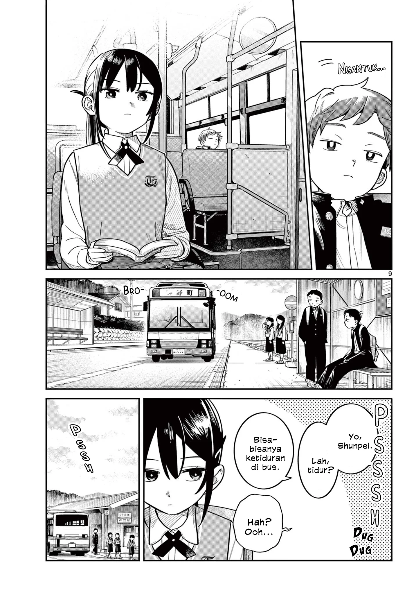 Futari Bus Chapter 1 Gambar 8