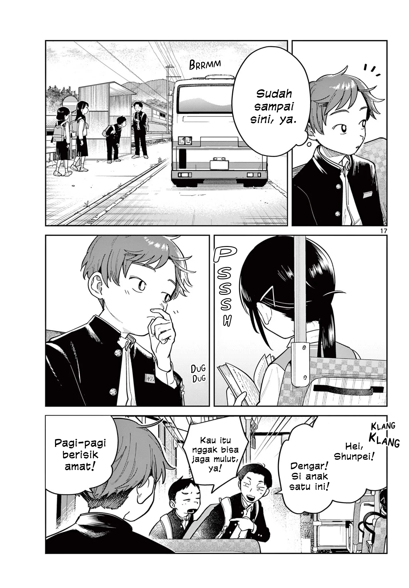 Futari Bus Chapter 3 Gambar 16