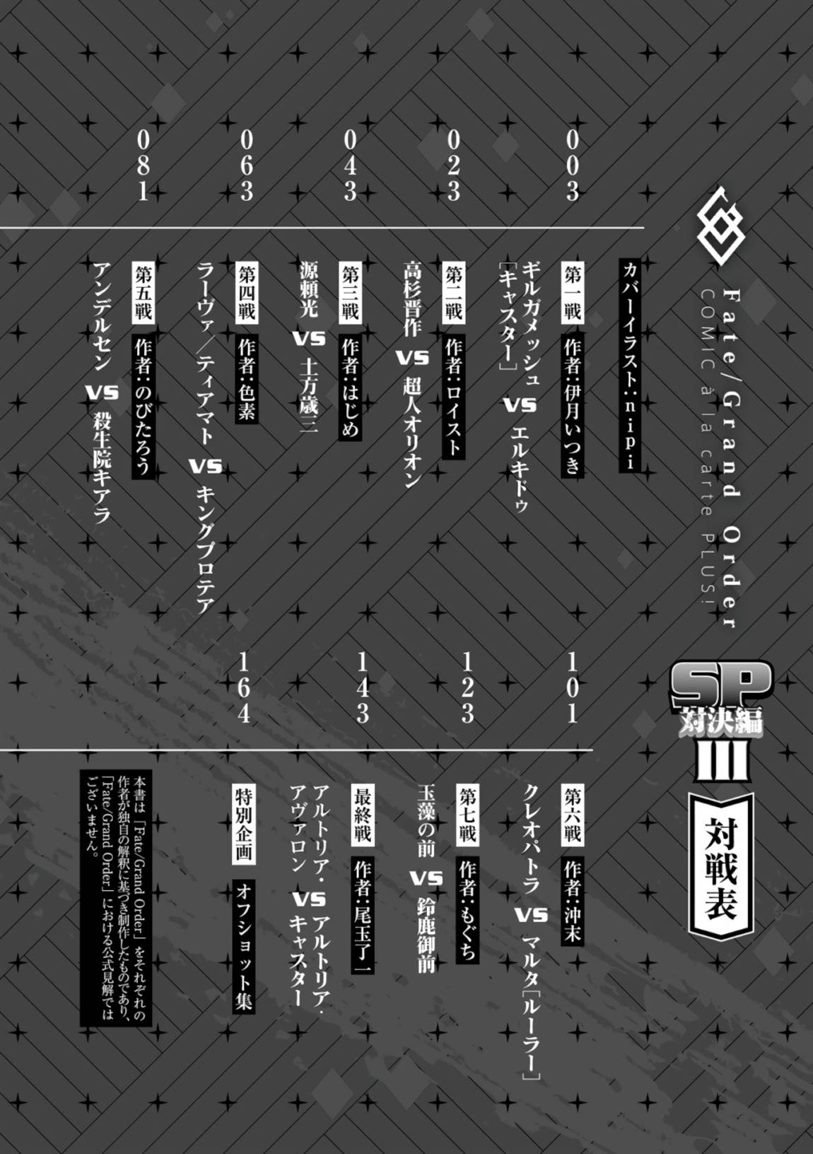 Fate/Grand Order COMIC à la carte PLUS! SP Showdown! Chapter 16 Gambar 3