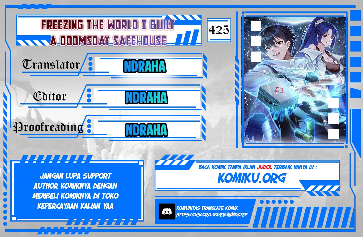Komik Freezing The World: I Built A Doomsday Safehouse Chapter 425 gambar nomor 1