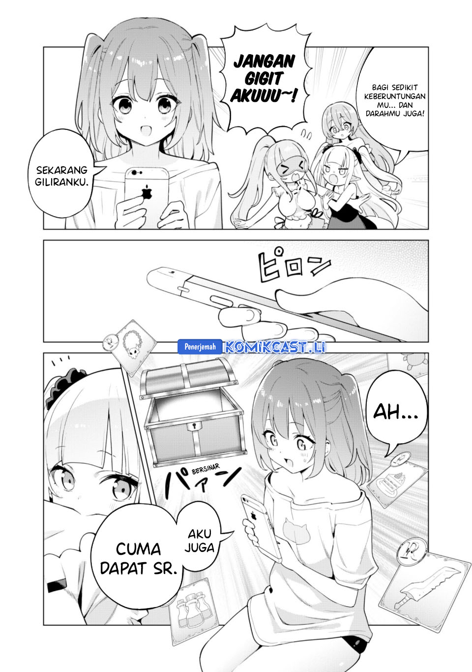 Gacha wo Mawashite Nakama wo Fuyasu Saikyou no Bishoujo Gundan wo Tsukuriagero Chapter 74 Gambar 13