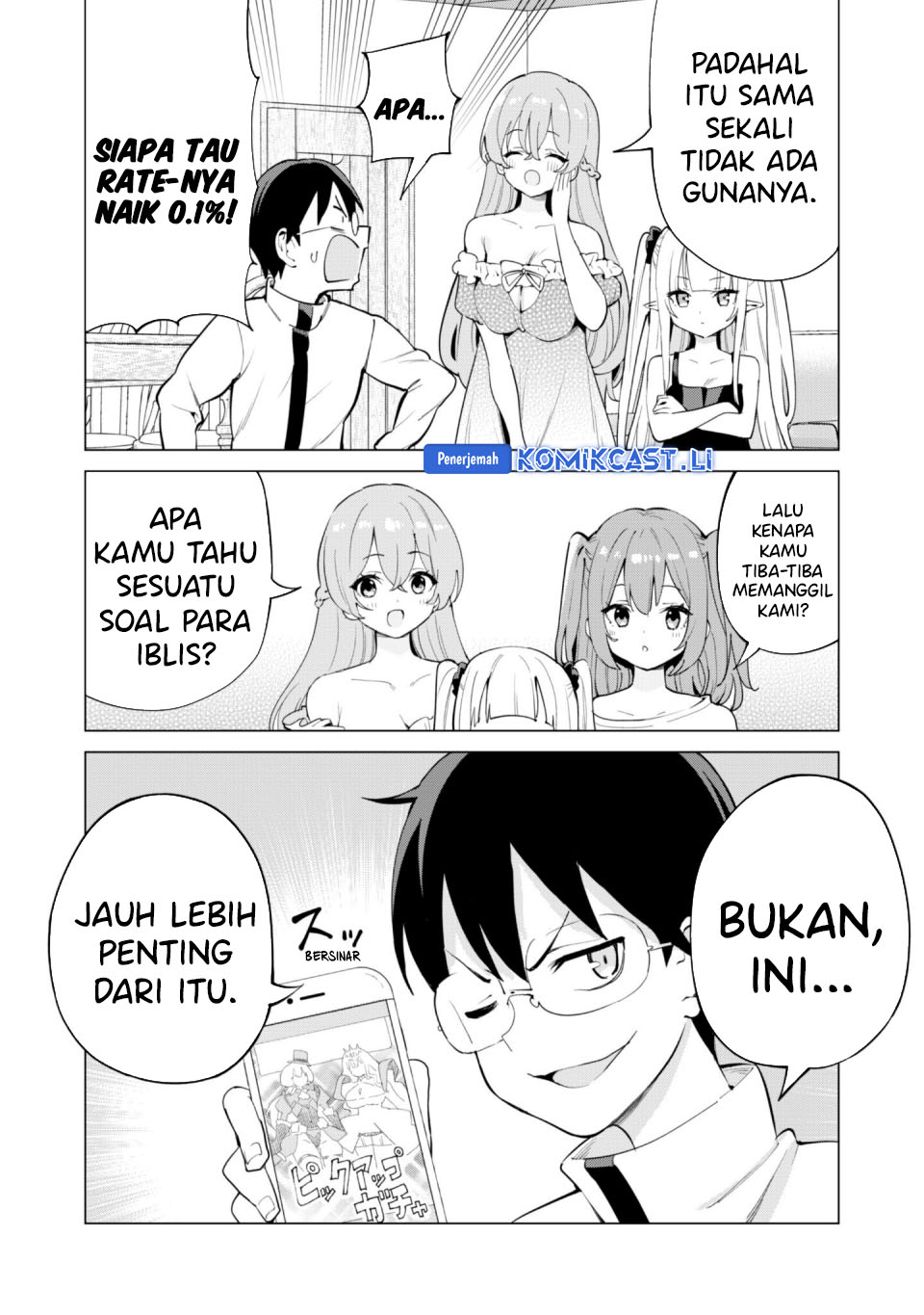 Gacha wo Mawashite Nakama wo Fuyasu Saikyou no Bishoujo Gundan wo Tsukuriagero Chapter 74 Gambar 3