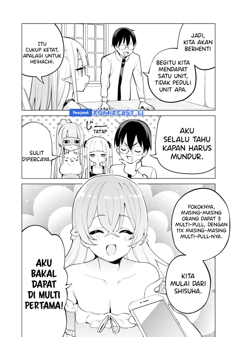 Gacha wo Mawashite Nakama wo Fuyasu Saikyou no Bishoujo Gundan wo Tsukuriagero Chapter 74 Gambar 7