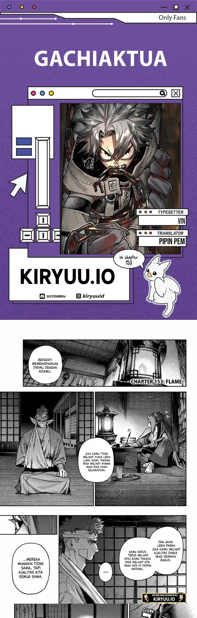 Komik Gachiakuta Chapter 153 gambar nomor 1