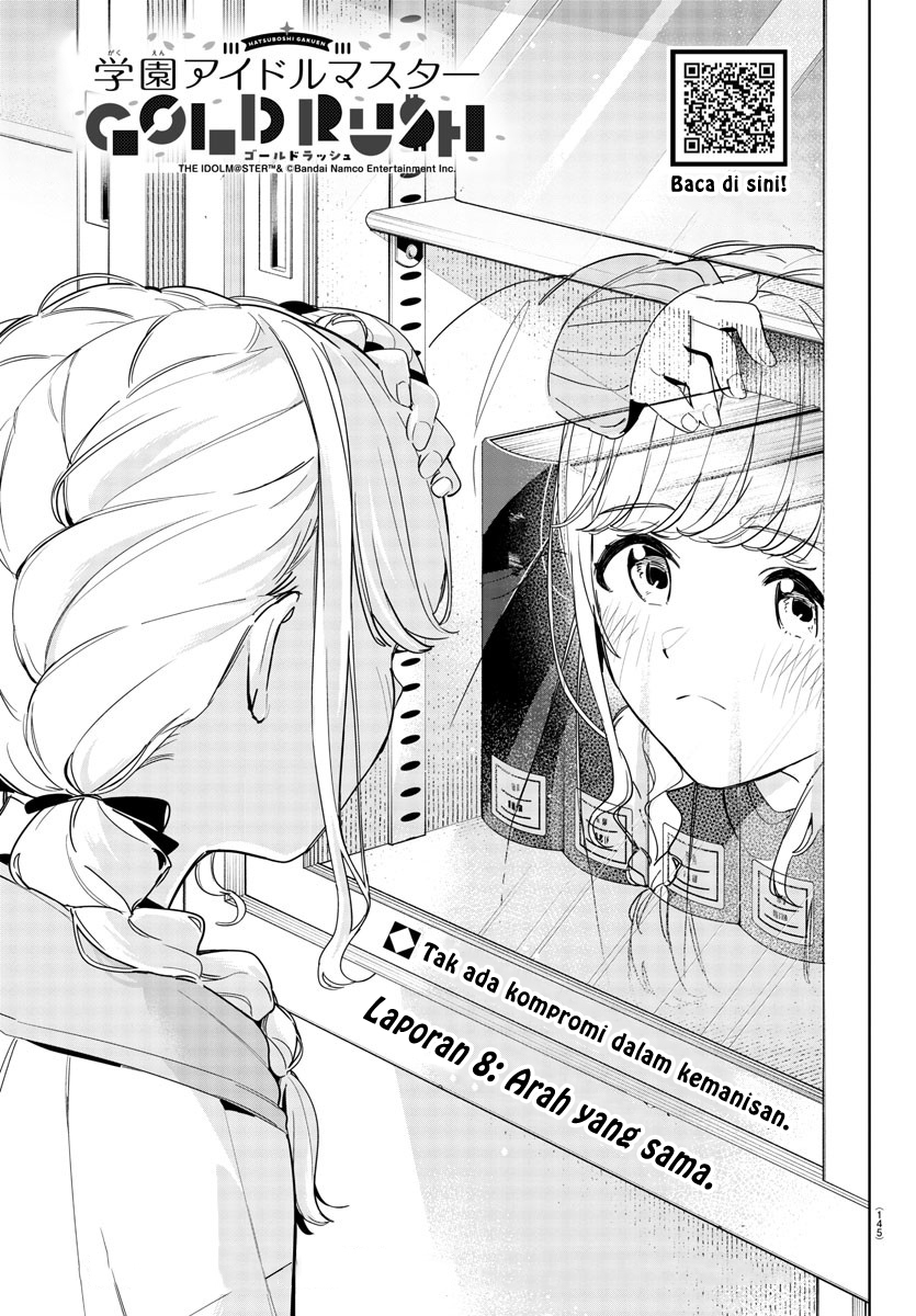 Komik Gakuen Idolm@ster Gold Rush Chapter 8 gambar nomor 1