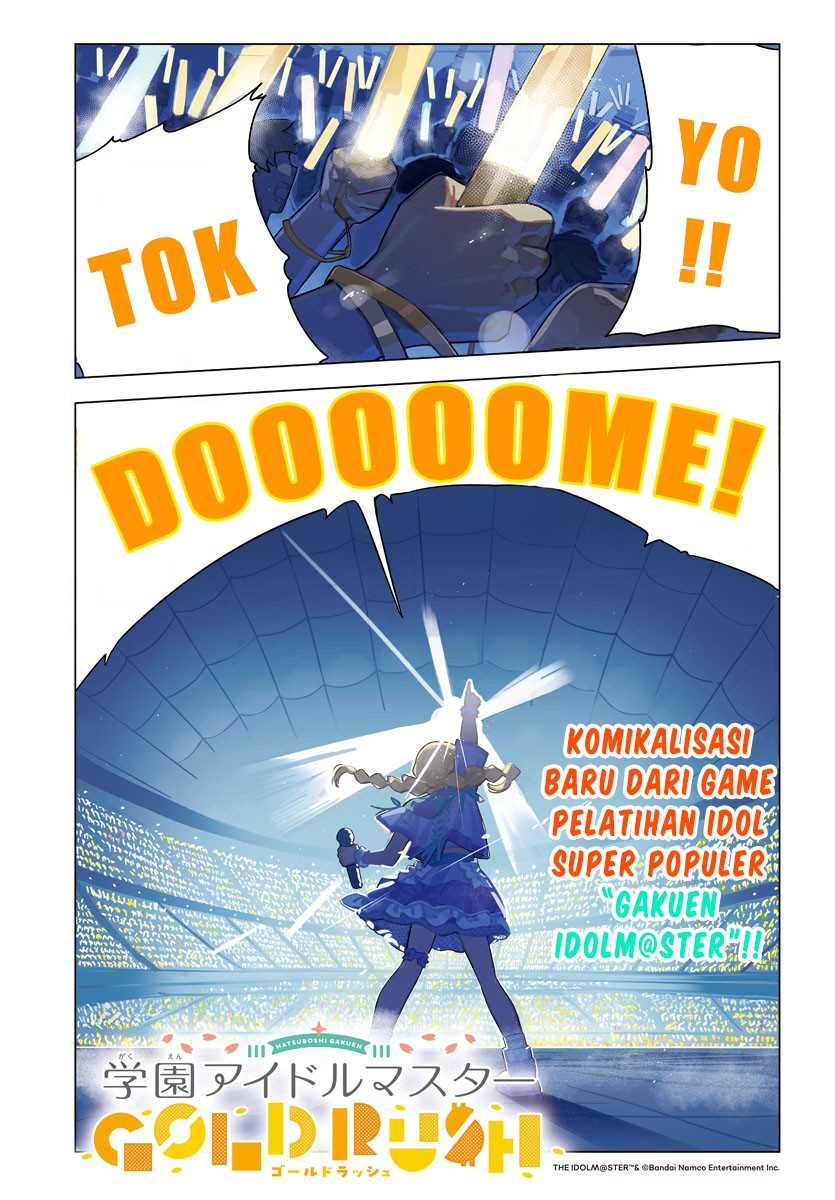 Manga Gakuen Idolm@ster Gold Rush Chapter 1 gambar nomor 2