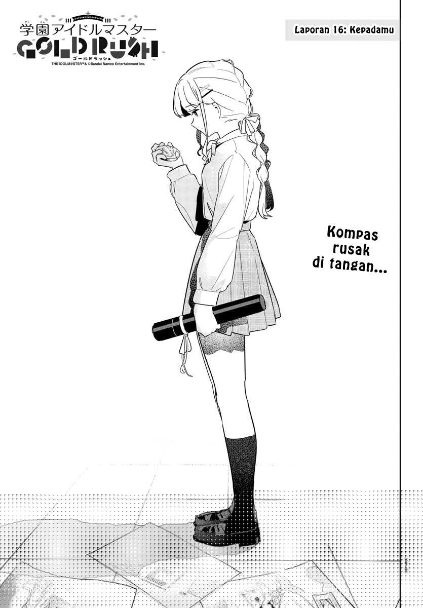 Komik Gakuen Idolm@ster Gold Rush Chapter 16 gambar nomor 1