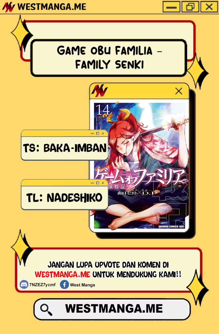 Manga Game obu Familia - Family Senki Chapter 75 gambar nomor 2