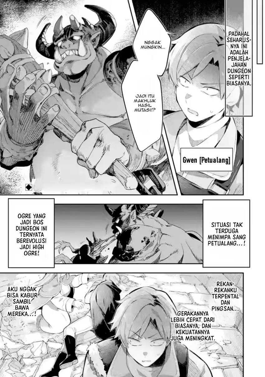 Manga Game Sekai no mobu akuyaku ni tensei shita node Last bos wo mezashite mita Chapter 4.1 gambar nomor 2