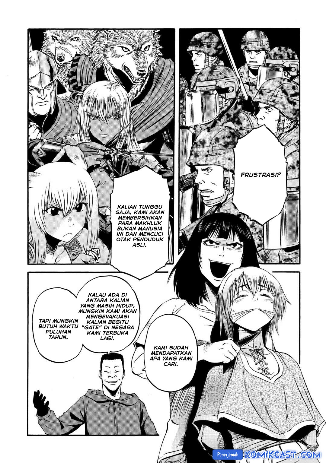 Gate – Jietai Kare no Chi nite Kaku Tatakeri Chapter 140 Gambar 17