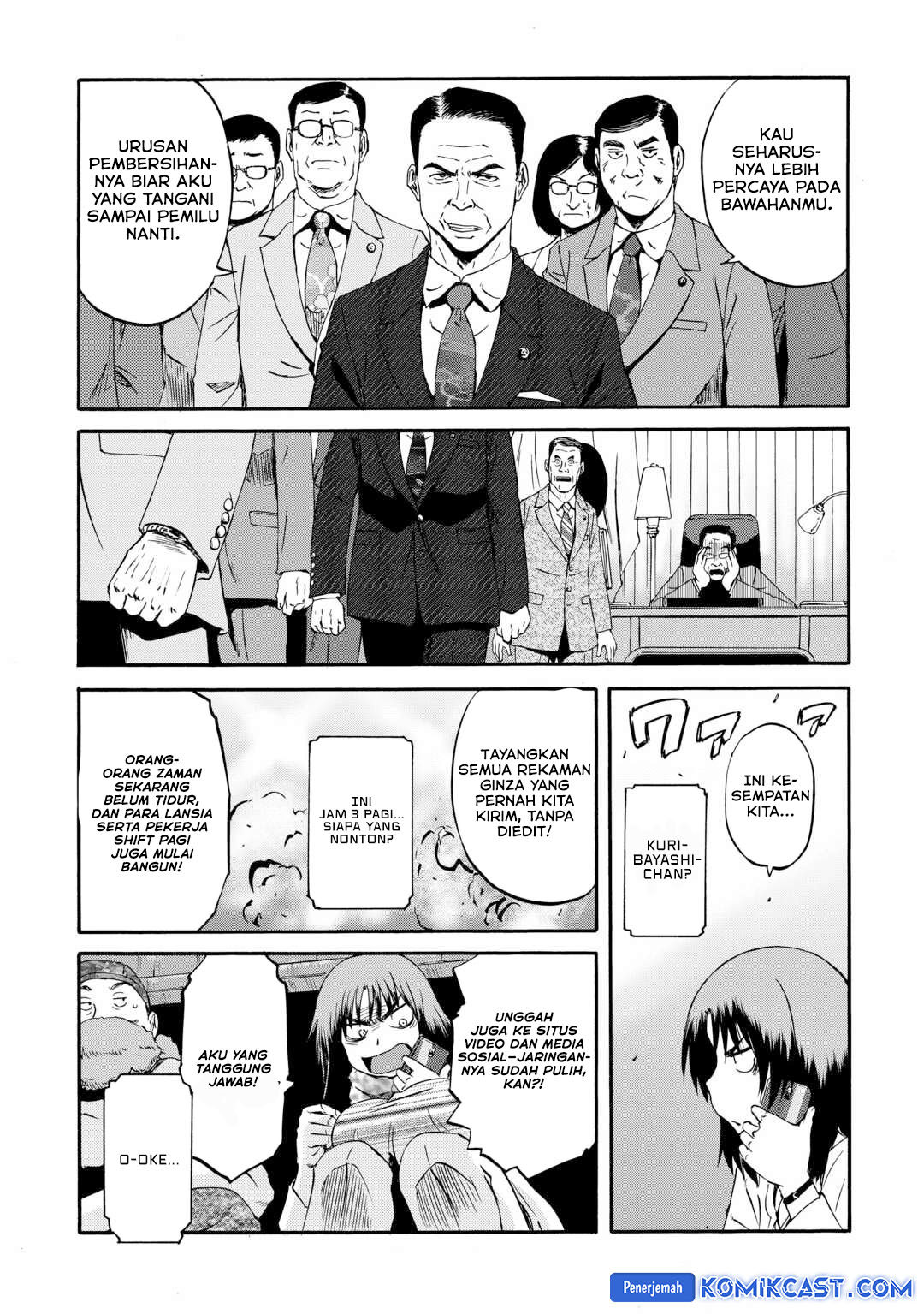 Gate – Jietai Kare no Chi nite Kaku Tatakeri Chapter 140 Gambar 25