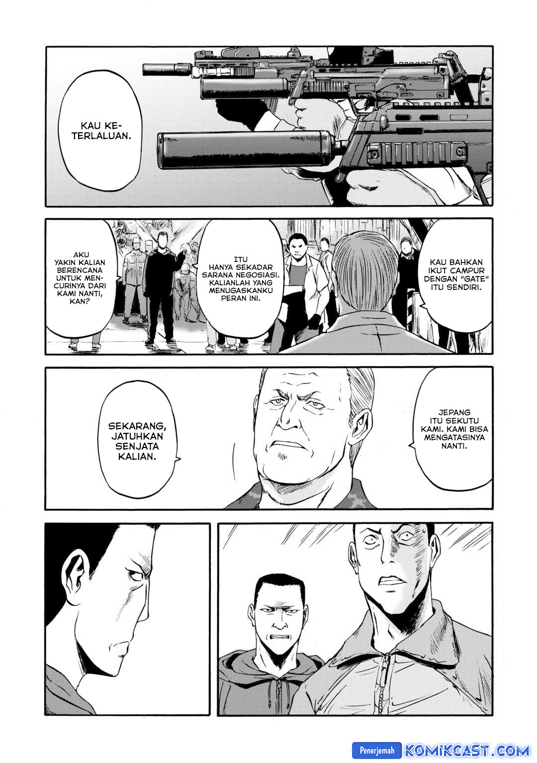 Gate – Jietai Kare no Chi nite Kaku Tatakeri Chapter 140 Gambar 27