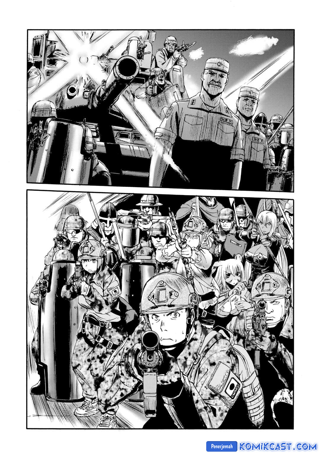 Gate – Jietai Kare no Chi nite Kaku Tatakeri Chapter 140 Gambar 28