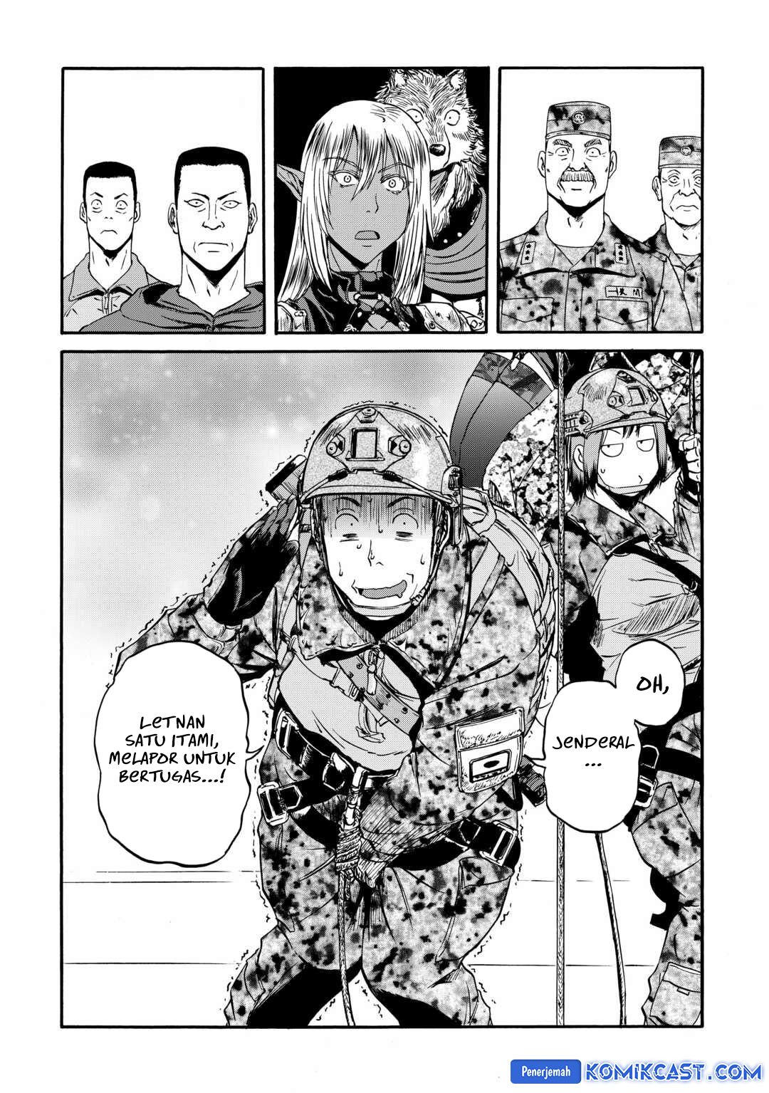 Gate – Jietai Kare no Chi nite Kaku Tatakeri Chapter 140 Gambar 21