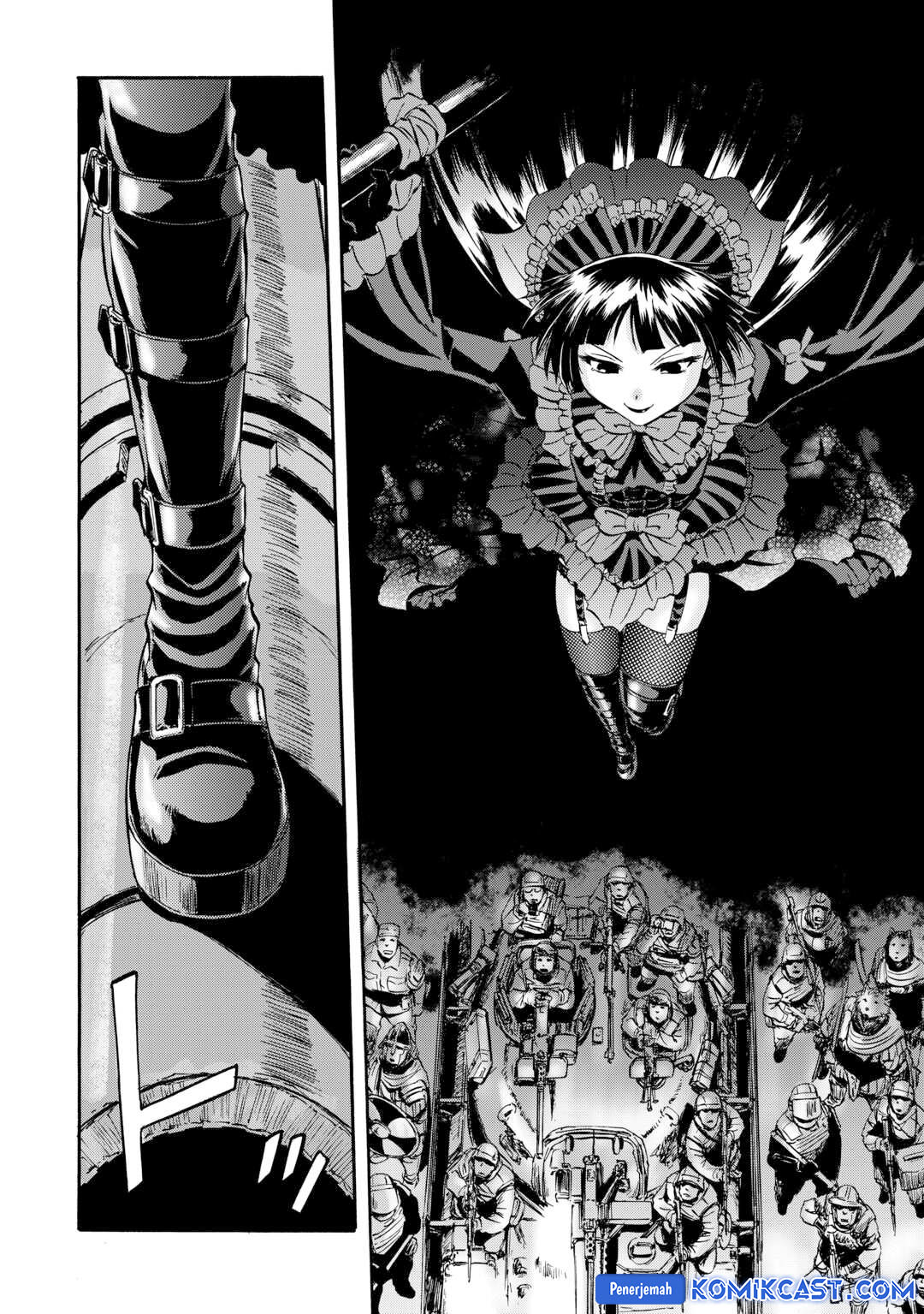 Gate – Jietai Kare no Chi nite Kaku Tatakeri Chapter 140 Gambar 34