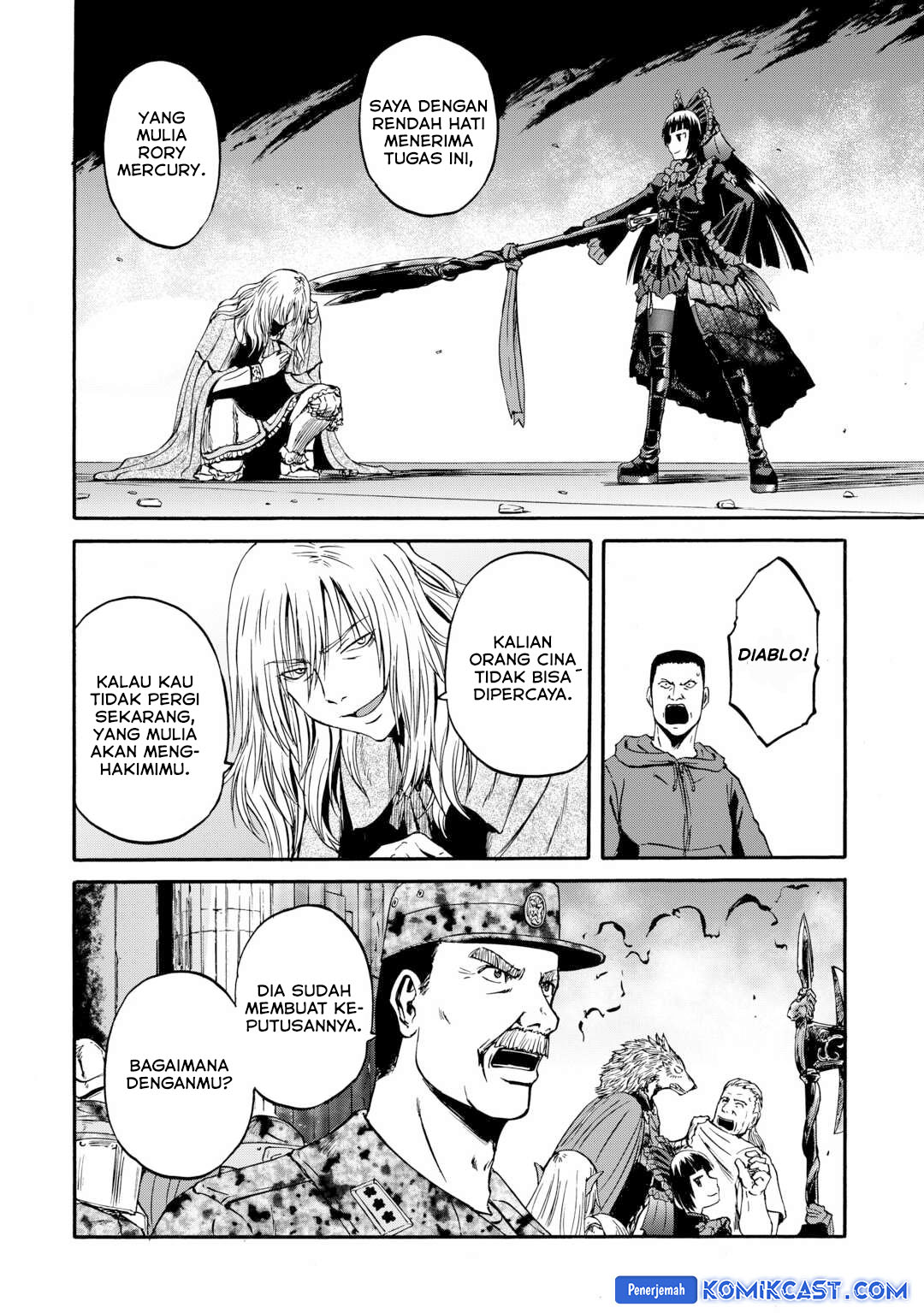 Gate – Jietai Kare no Chi nite Kaku Tatakeri Chapter 140 Gambar 38