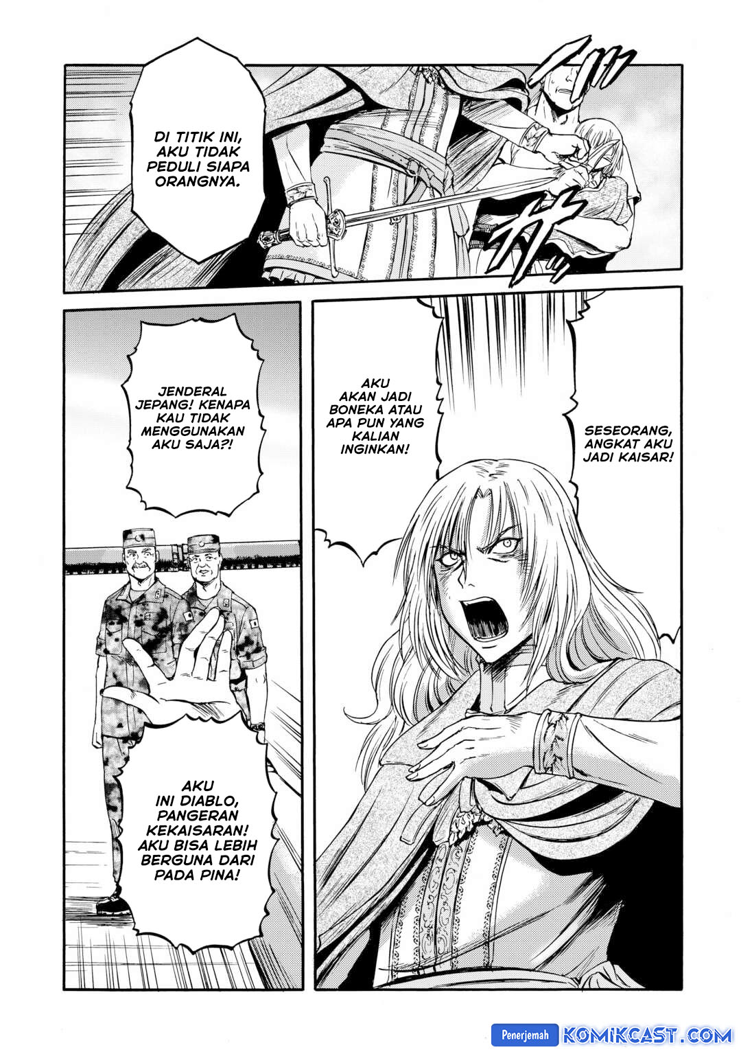 Gate – Jietai Kare no Chi nite Kaku Tatakeri Chapter 140 Gambar 31