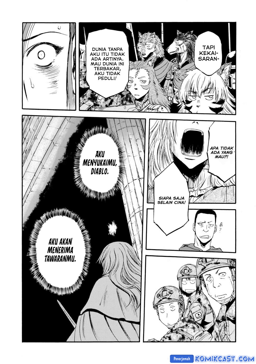 Gate – Jietai Kare no Chi nite Kaku Tatakeri Chapter 140 Gambar 33