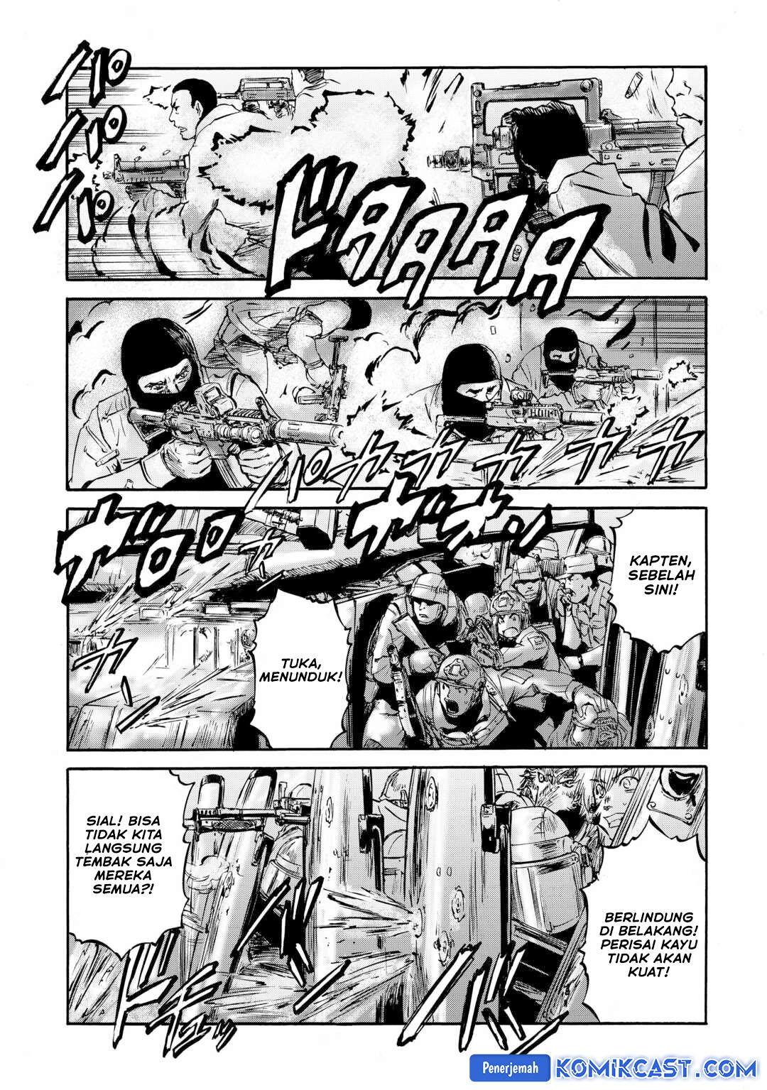 Gate – Jietai Kare no Chi nite Kaku Tatakeri Chapter 140 Gambar 41