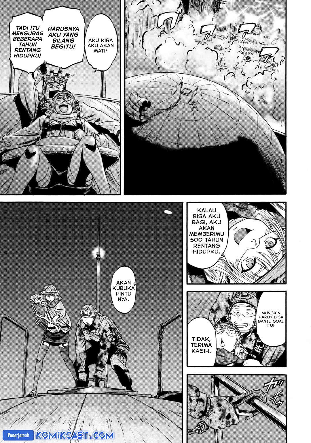 Gate – Jietai Kare no Chi nite Kaku Tatakeri Chapter 140 Gambar 9