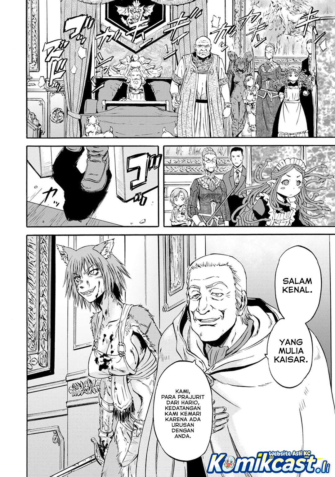 Gate – Jietai Kare no Chi nite Kaku Tatakeri Chapter 143.2 Gambar 18