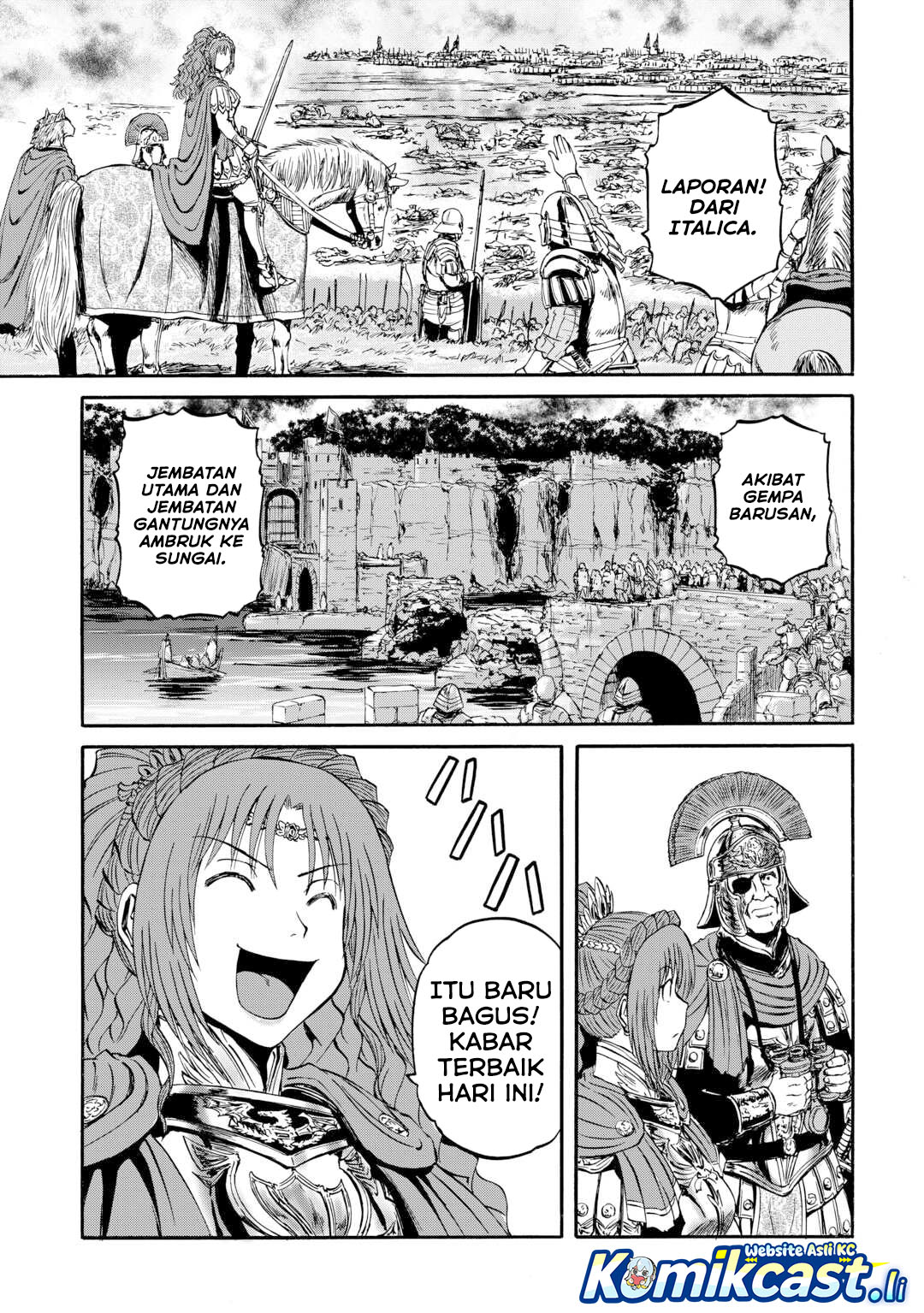 Gate – Jietai Kare no Chi nite Kaku Tatakeri Chapter 143.2 Gambar 3