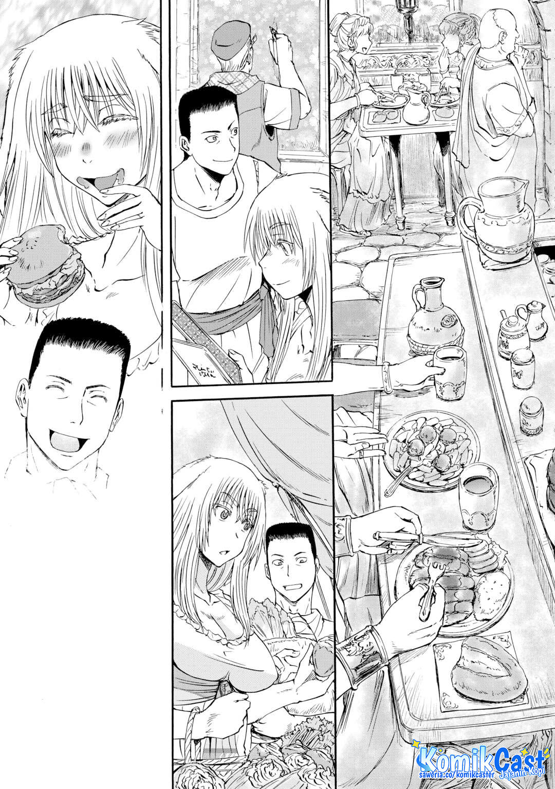 Gate – Jietai Kare no Chi nite Kaku Tatakeri Chapter 143.2 Gambar 45