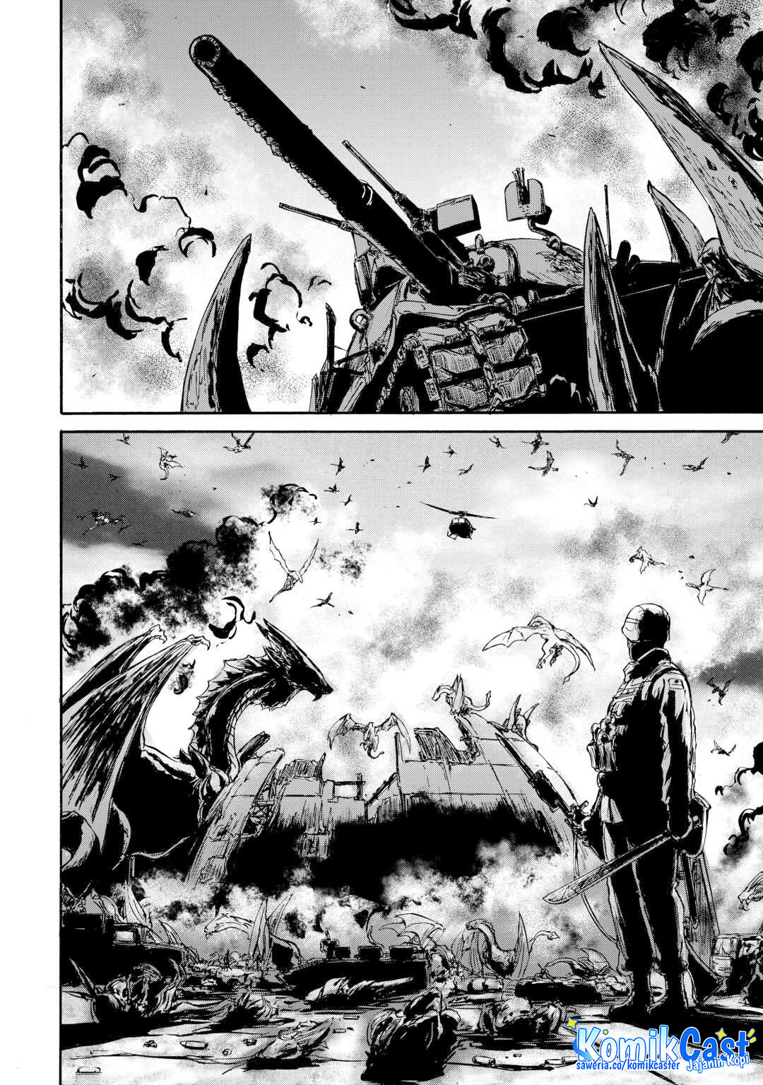 Gate – Jietai Kare no Chi nite Kaku Tatakeri Chapter 143.2 Gambar 48